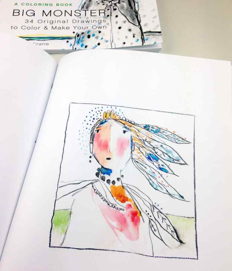 Download Big Monster Picture Book Adult Coloring Book Juliettecrane Com