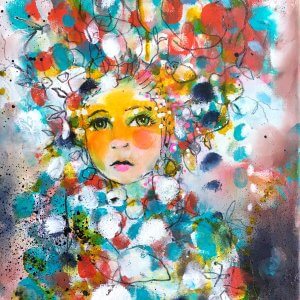 Beauty Uncovered - 11" x 14" Original Painting On Stretched Canvas