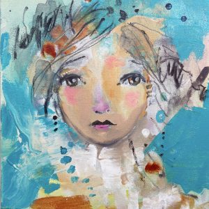 Spring Memory - 12" x 12" Original Painting On Stretched Canvas