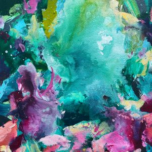 Messenger Of All Abundance - 12" x 16" Original Painting On Stretched Canvas