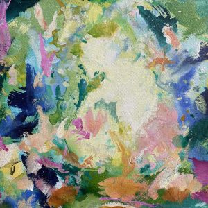 Abundance In Dreams Come True - 12" x 12" Original Painting On Canvas