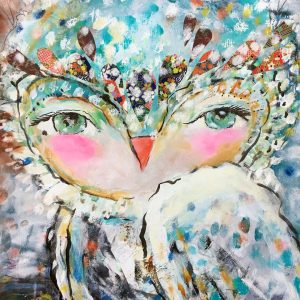 Abundant Heart - 20" x 24" Original Painting On Canvas