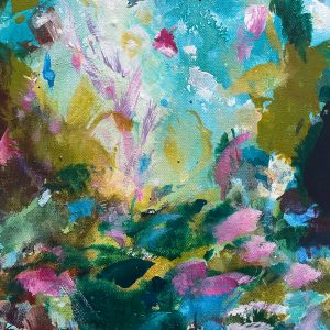 Guide To Abundance - 11" x 14" Original Painting On Stretched Canvas