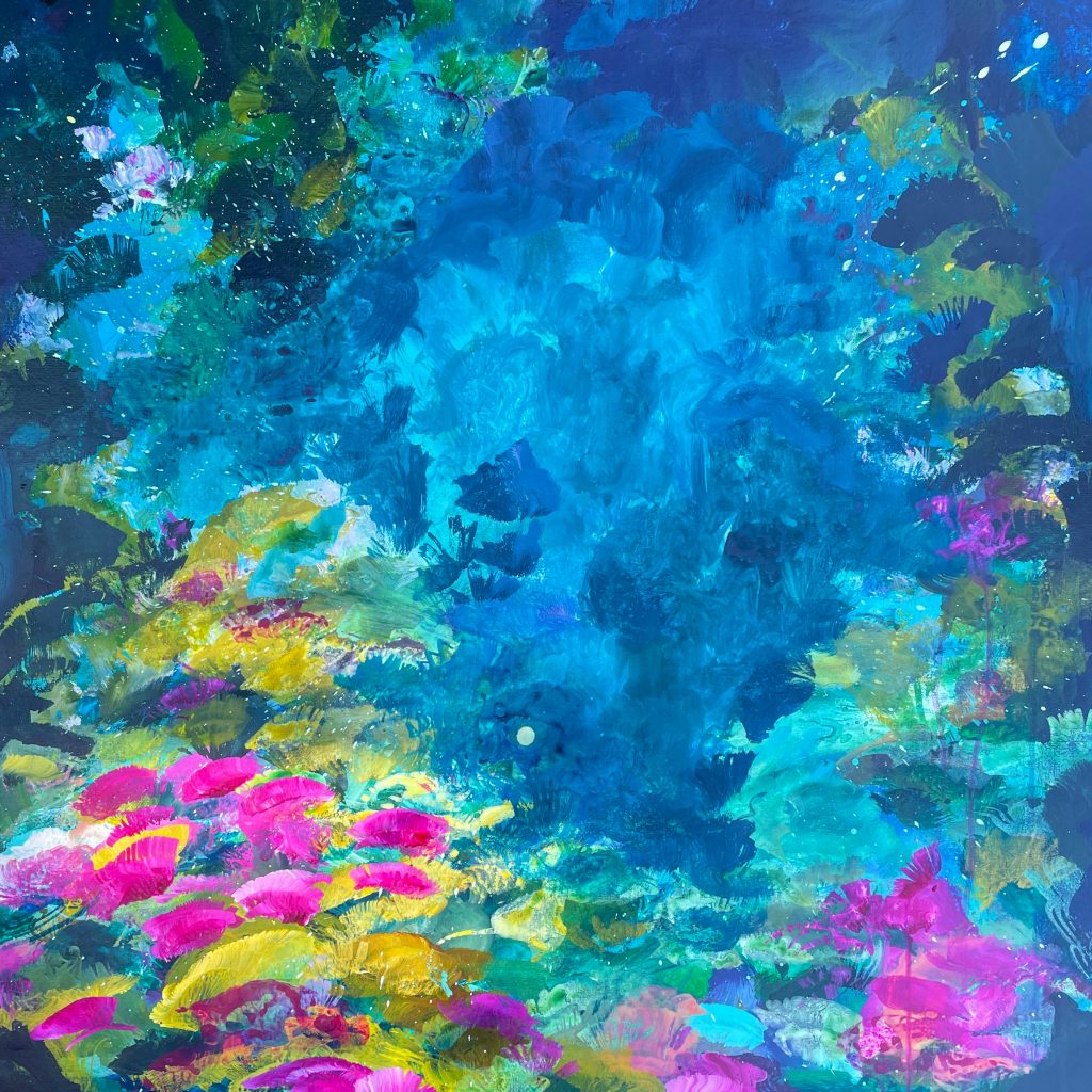 Messenger Of Light And Abundance_Acrylic on canvas_30x30_$2700 (2) (1)