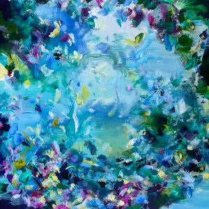 Peace and Light - 30" x 30" Original Painting On Canvas