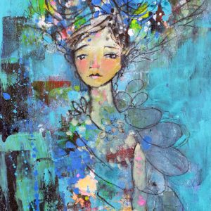 Strength Within - 12" x 16" Original Painting On Stretched Canvas