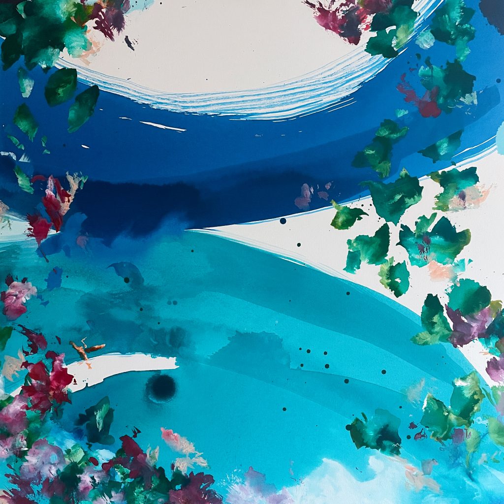Blossoming Light_Acrylic_Canvas_36x36_$3900