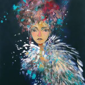 Georgia - 48" x 36" Original Painting On Canvas